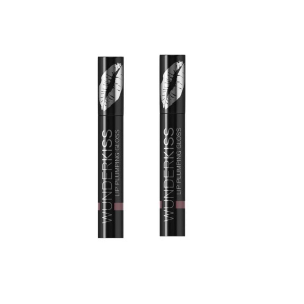 Set of 2 WUNDER WUNDERKISS Plumping Lip Gloss‎ Mini